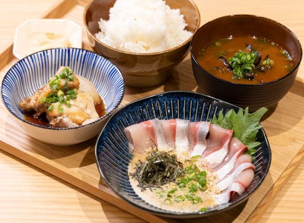 ごま魚定食